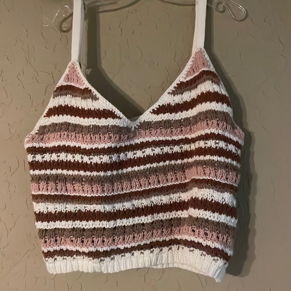 Hollister knit tank top